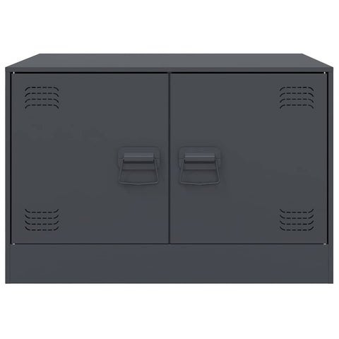 vidaXL Coffee Table Anthracite 67x50x44 cm Steel
