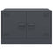 vidaXL Coffee Table Anthracite 67x50x44 cm Steel