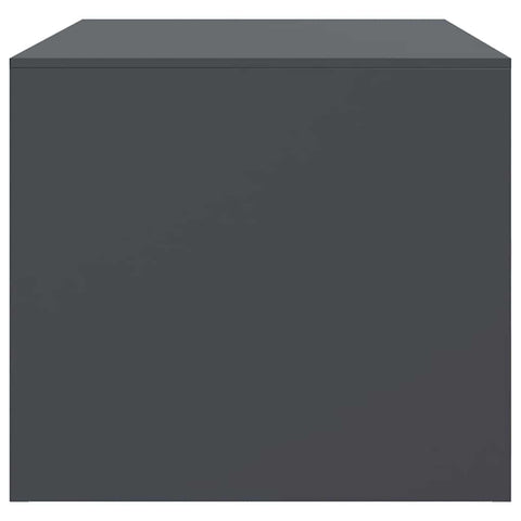 vidaXL Coffee Table Anthracite 67x50x44 cm Steel