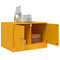vidaXL Coffee Table Mustard Yellow 67x50x44 cm Steel