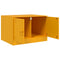 vidaXL Coffee Table Mustard Yellow 67x50x44 cm Steel