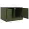 vidaXL Coffee Table Olive Green 67x50x44 cm Steel