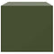 vidaXL Coffee Table Olive Green 67x50x44 cm Steel