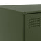 vidaXL Coffee Table Olive Green 67x50x44 cm Steel