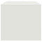 vidaXL Coffee Table White 67x50x44 cm Steel