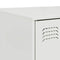 vidaXL Coffee Table White 67x50x44 cm Steel