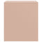 vidaXL Bedside Cabinets 2pcs Pink 34.5x39x44 cm Steel