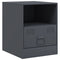 vidaXL Bedside Cabinets 2 pcs Anthracite 34.5x39x44 cm Steel