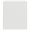 vidaXL Bedside Cabinets 2 pcs White 34.5x39x44 cm Steel