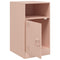 vidaXL Bedside Cabinets 2pcs Pink 34.5x39x62 cm Steel