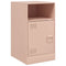 vidaXL Bedside Cabinets 2pcs Pink 34.5x39x62 cm Steel