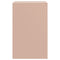 vidaXL Bedside Cabinets 2pcs Pink 34.5x39x62 cm Steel