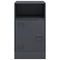 vidaXL Bedside Cabinets 2pcs Anthracite 34.5x39x62 cm Steel