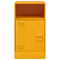 vidaXL Bedside Cabinets 2 pcs Mustard Yellow 34.5x39x62 cm Steel