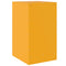 vidaXL Bedside Cabinet Mustard Yellow 34.5x39x62 cm Steel