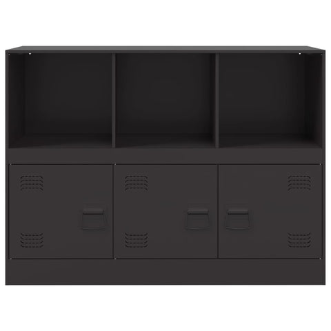 vidaXL Sideboard Black 99x39x73 cm Steel