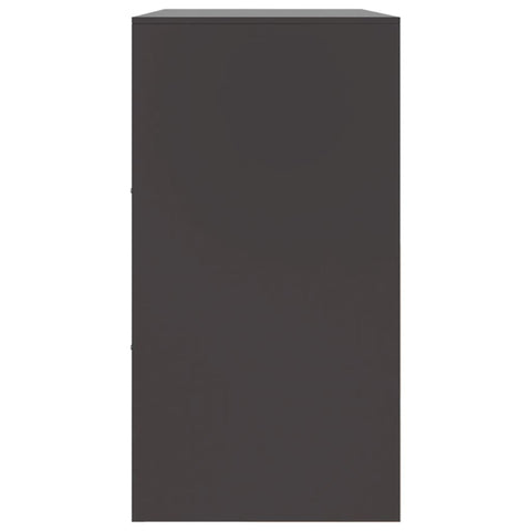 vidaXL Sideboard Black 99x39x73 cm Steel
