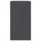 vidaXL Sideboard Anthracite 99x39x73 cm Steel