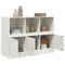 vidaXL Sideboard White 99x39x73 cm Steel