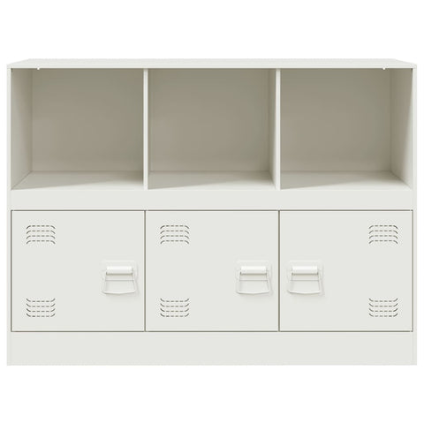 vidaXL Sideboard White 99x39x73 cm Steel