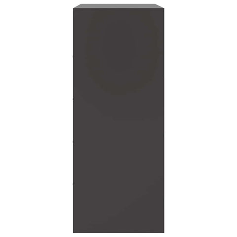 vidaXL Highboard Black 67x39x95 cm Steel