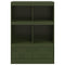 vidaXL Highboard Olive Green 67x39x95 cm Steel