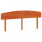 vidaXL Headboard Wax Brown 200 cm Solid Wood Pine