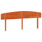 vidaXL Headboard Wax Brown 200 cm Solid Wood Pine