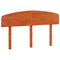 vidaXL Headboard Wax Brown 140 cm Solid Wood Pine