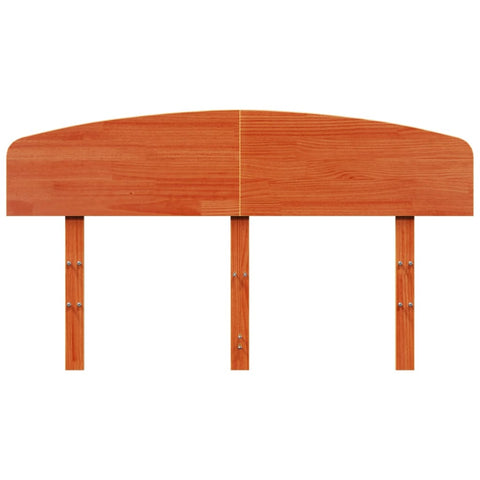 vidaXL Headboard Wax Brown 140 cm Solid Wood Pine