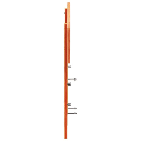 vidaXL Headboard Wax Brown 140 cm Solid Wood Pine