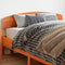 vidaXL Headboard Wax Brown 140 cm Solid Wood Pine