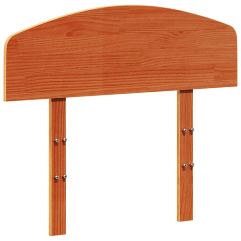 vidaXL Headboard Wax Brown 75 cm Solid Wood Pine
