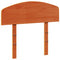 vidaXL Headboard Wax Brown 75 cm Solid Wood Pine