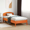 vidaXL Headboard Wax Brown 75 cm Solid Wood Pine