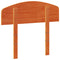 vidaXL Headboard Wax Brown 75 cm Solid Wood Pine