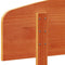 vidaXL Headboard Wax Brown 75 cm Solid Wood Pine