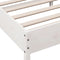 vidaXL Bed Frame without Mattress White 140x190 cm Solid Wood Pine