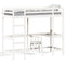vidaXL Loft Bed without Mattress White 80x200 cm Solid Wood Pine