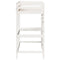 vidaXL Loft Bed without Mattress White 80x200 cm Solid Wood Pine