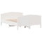 vidaXL Bed Frame without Mattress White 150x200 cm King Size Solid Wood Pine