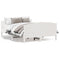 vidaXL Bed Frame without Mattress White 140x190 cm Solid Wood Pine