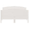 vidaXL Bed Frame without Mattress White 140x190 cm Solid Wood Pine