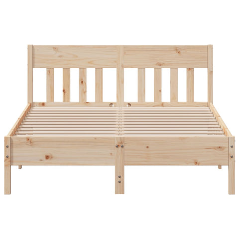 vidaXL Bed Frame without Mattress 160x200 cm Solid Wood Pine