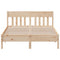 vidaXL Bed Frame without Mattress 160x200 cm Solid Wood Pine