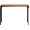 vidaXL Console Table Brown 110x35x76 cm Solid Wood Mango and Iron