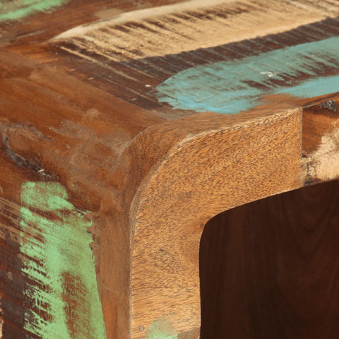 vidaXL Sideboard 55x30x80 cm Solid Wood Reclaimed