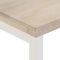vidaXL Console Table Brown 110x35x76 cm Solid Wood Mango and Iron