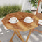 vidaXL Table Top 60x60x2.5 cm Octagonal Solid Wood Teak