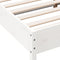 vidaXL Bed Frame without Mattress White 180x200 cm Super King Solid Wood Pine